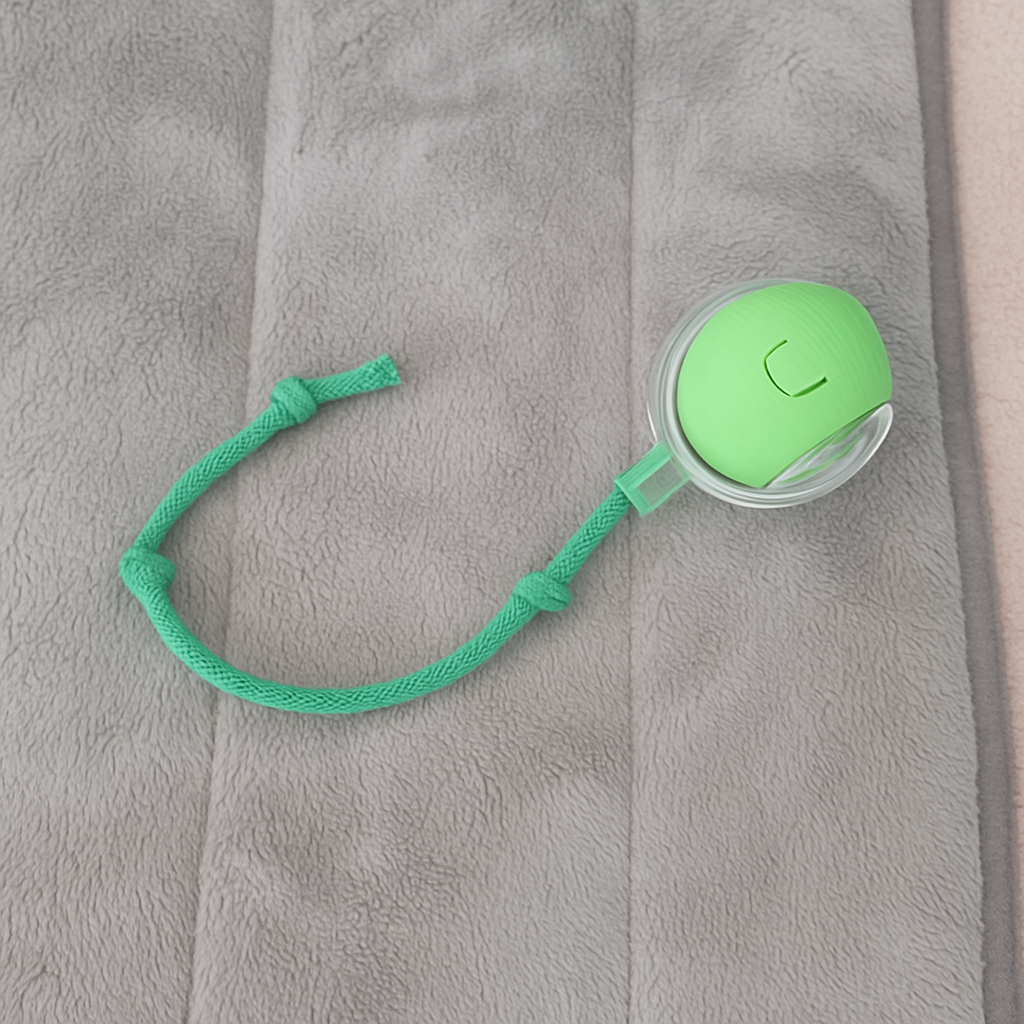 Interaktiv bold til kat – Genopladelig via USB | Sjovt kattelegetøj