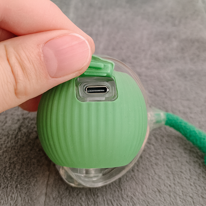 Interaktiv bold til kat – Genopladelig via USB | Sjovt kattelegetøj