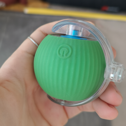 Interaktiv bold til kat – Genopladelig via USB | Sjovt kattelegetøj