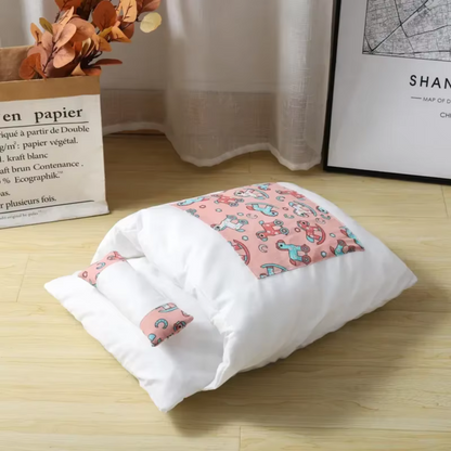 Katteseng Hule – Blød & Varm Kattehule med Pude til Små & Store Katte