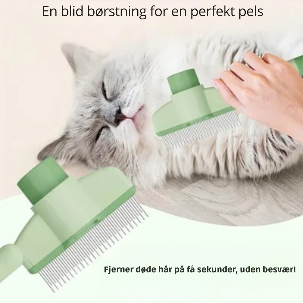 Anti-hår børste til kæledyr